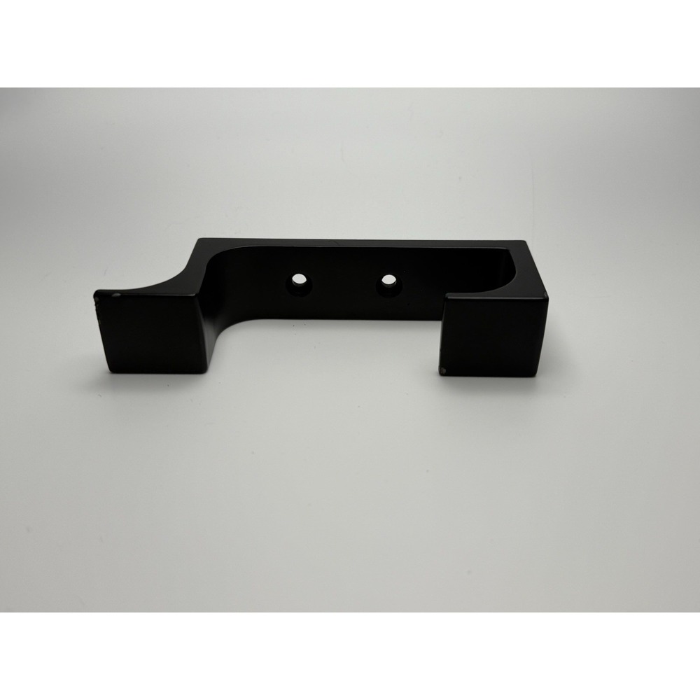 NWT Black Metal Hooks Set of 6 Wall Mount Coat Hooks Heavy Duty - Picture 2 of 7